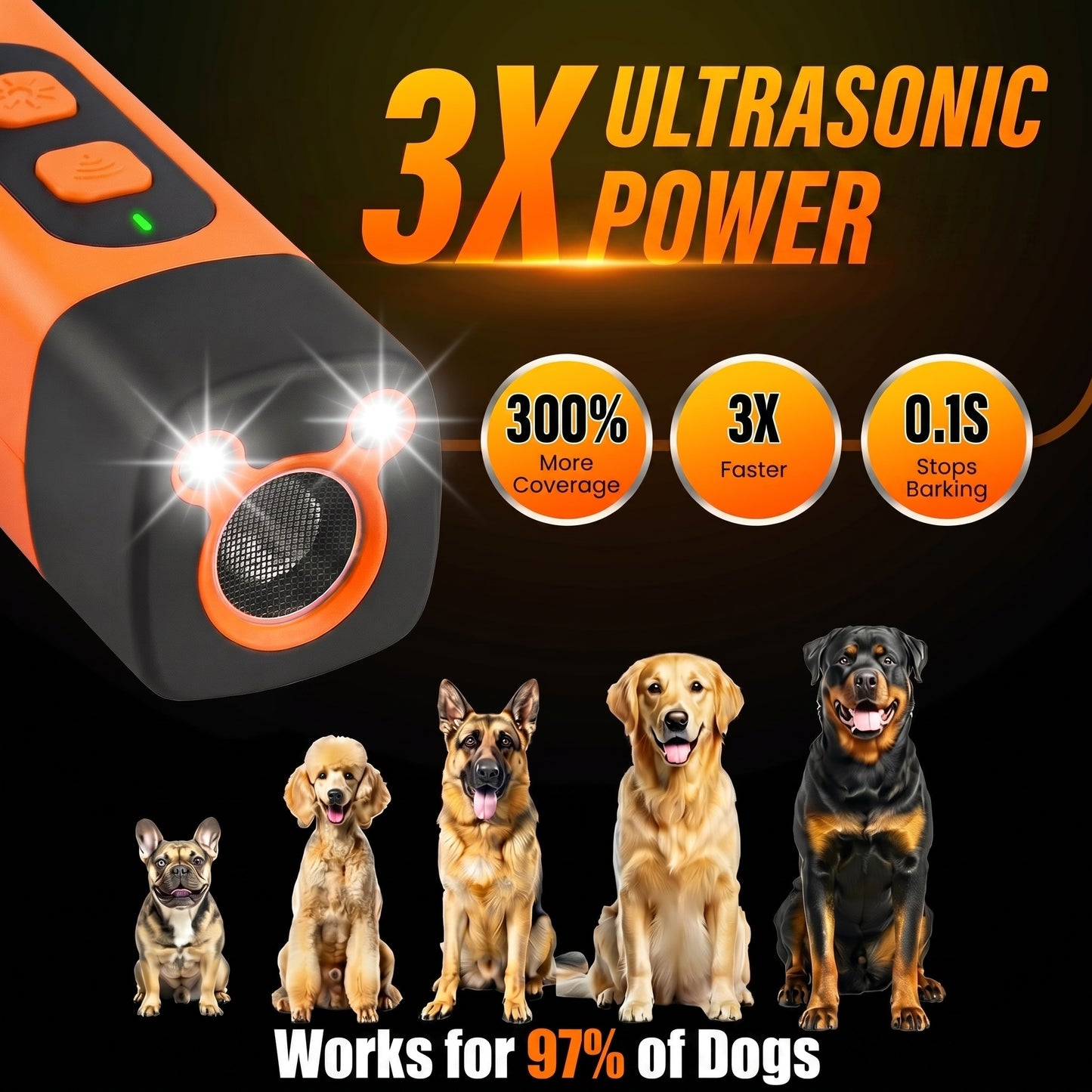 Handheld Anti-Barking Device