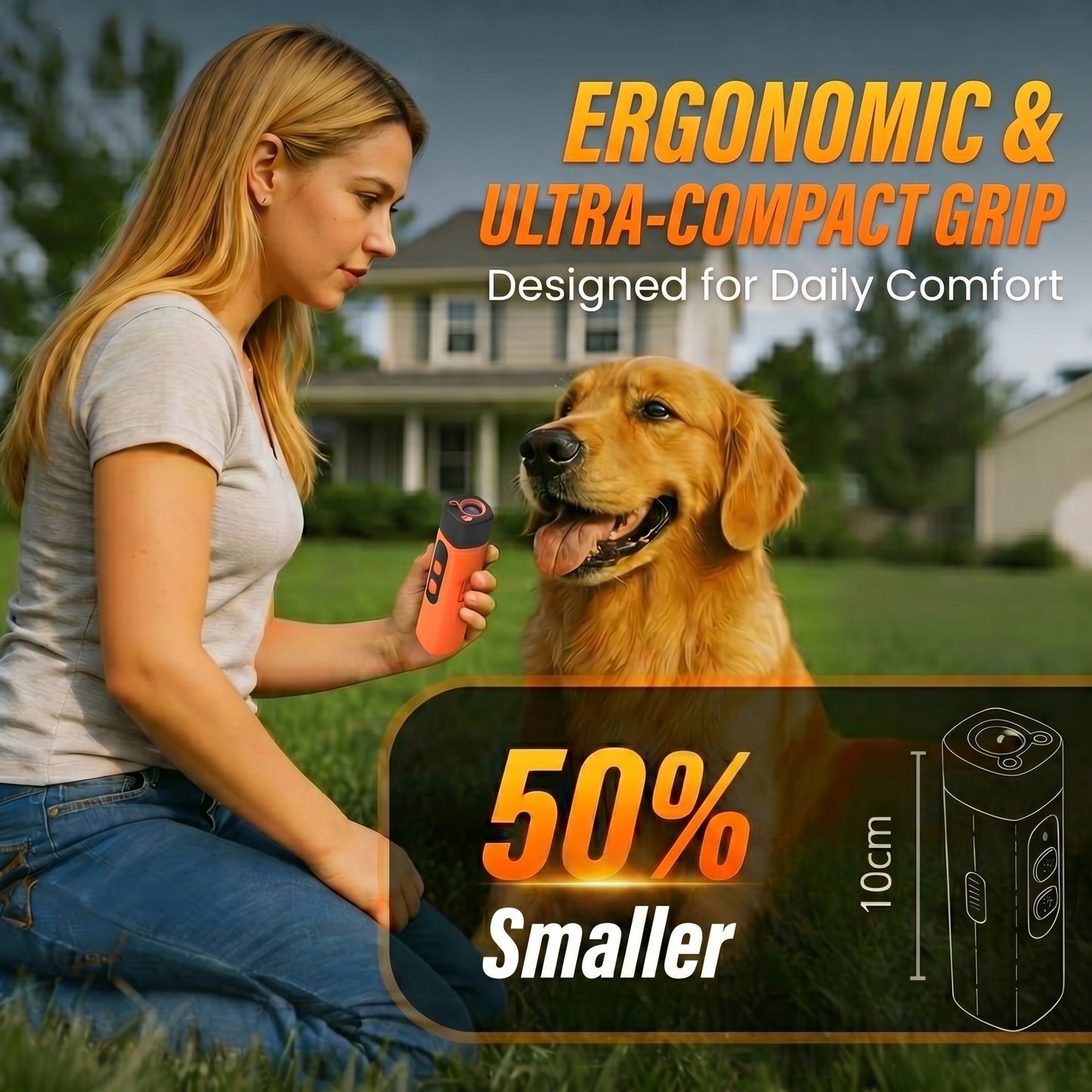 Handheld Anti-Barking Device